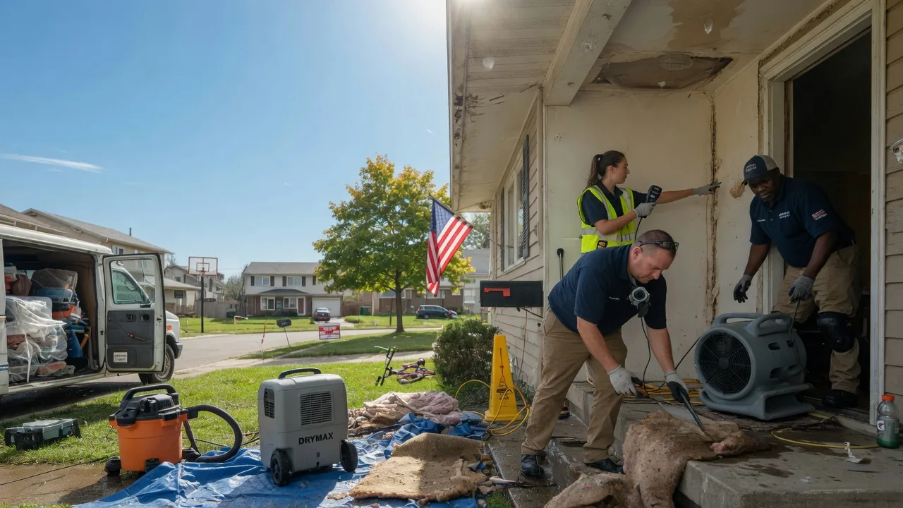 Water Damage Restoration in Scott, OH near me